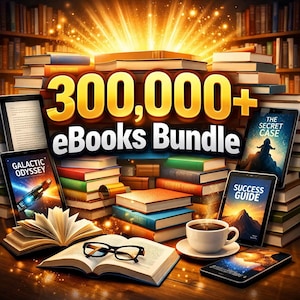 300.000+ eBooks bündeln | PDF & EPUB Bibliothek