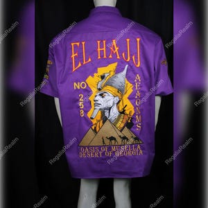 Custom Embroidered Shriner Walking Shirt – Detailed Shriner Wear | Shriner Embroidered Dickey Shirt