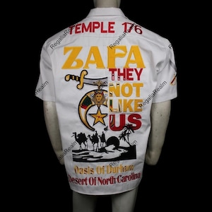 Top-Quality Shriner Walking Shirt – Custom Embroidered Dickey Shirt | Elegant Walking Shirt for Proud Shriners