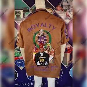 Premium Custom Embroidered Shriner Walking Shirts – Stylish & Personalized Walking Shirts for Proud Shriners