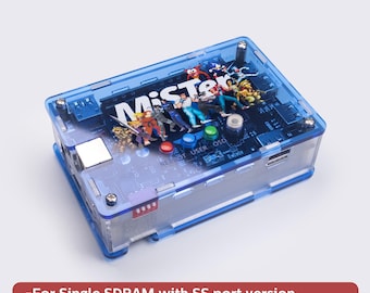 MiSTer custom UV case housing for SEGA Seturn