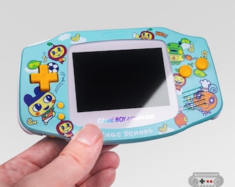 Tamagotchi themed UV printed Gameboy Advance shell shell kit only