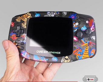 Dragon Quest Pixel art themed UV printed Gameboy Advance shell shell kit only