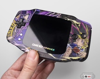 Kit de carcasa para Game Boy Advance con impresión UV temática de Yu-Gi-Oh! (solo la carcasa)