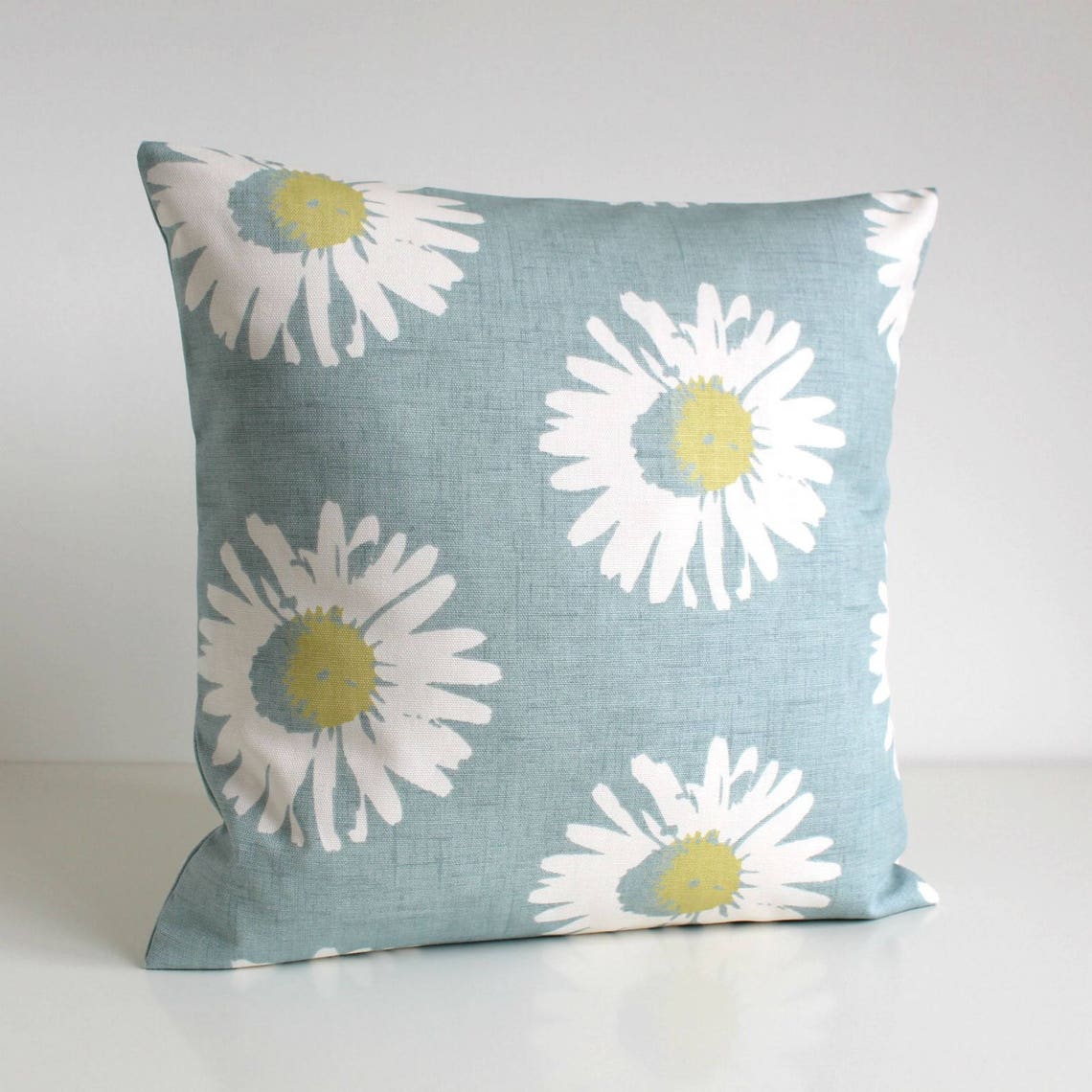Scandi Pillow Cover 10x10 Scandinavian Pillow Sham Blue Etsy
