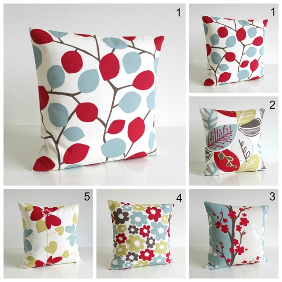 10x10 inch Red and Blue pillow cover Daisy Duck Custom Zippered Pillow