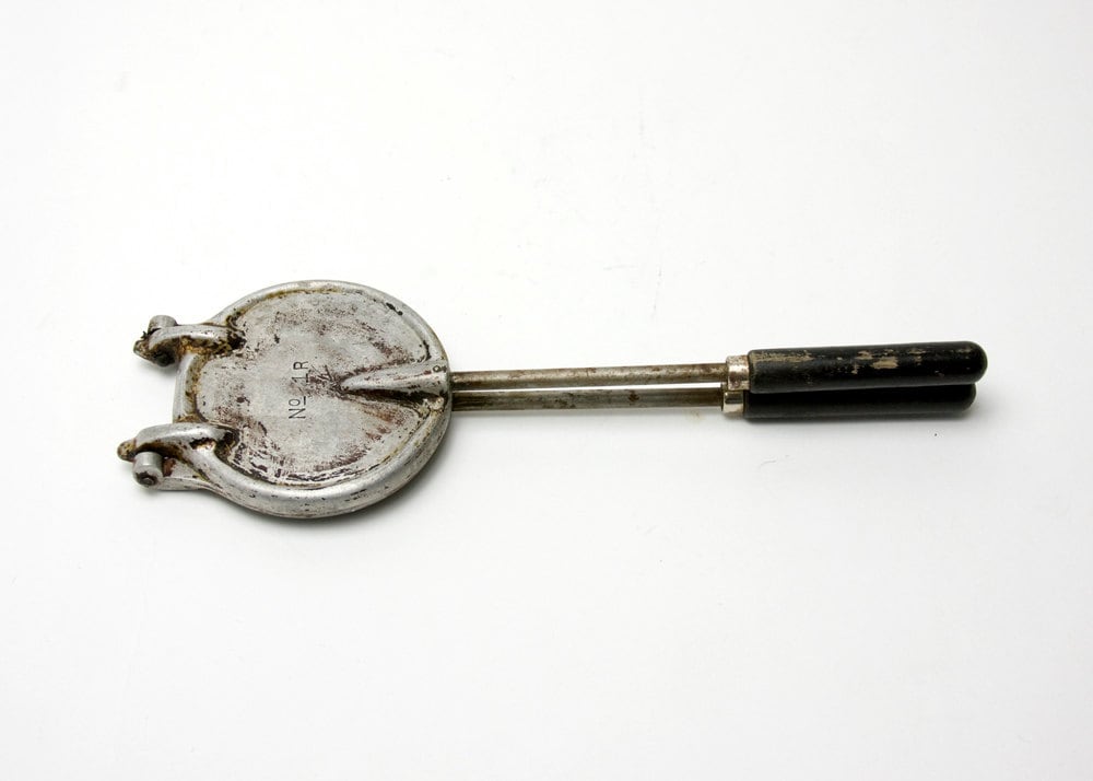 Vintage C Palmer Stove Top Pizzelle Iron Etsy