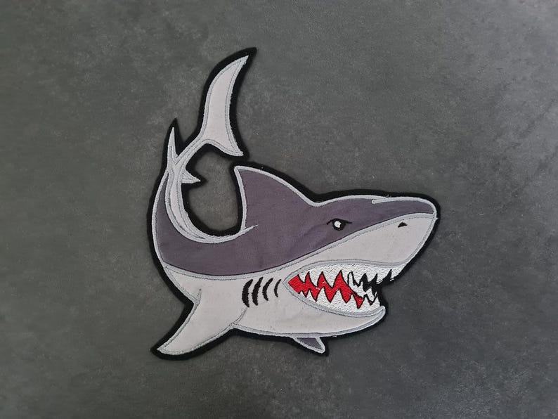 Shark, Patch, Application, Patch image 1