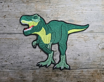T-Rex dinosaur patch applique