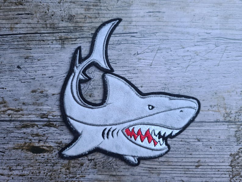 Tiburón, Parche, Aplicación, Parche imagen 2