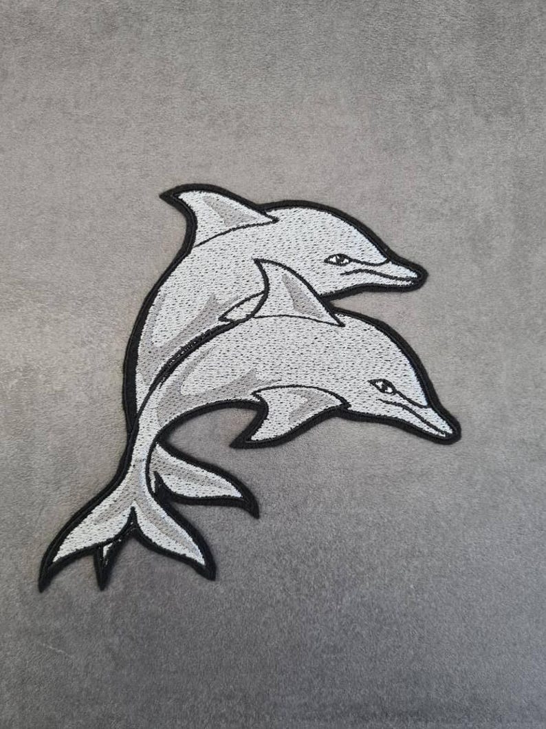 Dolphins, Patch, Application, Patch image 2