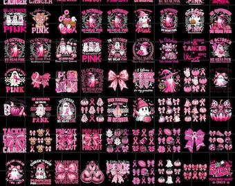 70+ ontwerpen borstkanker png-bundel, kanker png-bundel, kankerbewustzijn, roze lint, borstkanker, citaat kankerbestrijding, kankerbestrijding png