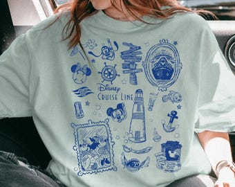 Disney Cruise PNG, Cruise Trip PNG, Let's Cruise, Disney, Family Matching Cruise Trip, Disney-cadeau
