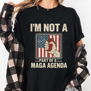 Don&#39;t Wanna Be An American Idiot Punk Rock I&#39;m Not A Part Of A Maga Agenda Shirt - Comfort Colors Political Protest Shirt
