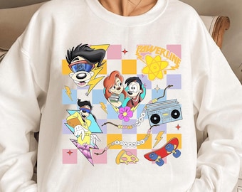 Disney A Goofy Movie PNG – Max Goof and Roxanne Retro Powerline 90s Design, Family Disneyland Matching Digital Shirt, WDW Trip 2025
