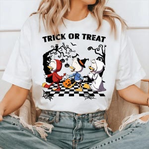 Duck Tales Halloween PNG, Huey Dewey Louie Trick or Treat Digital Download, Disney Witch Hazel Halloween Sublimation Design