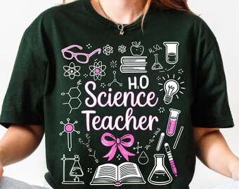 Science Teacher Png, Back To School Outline Style Pink, Chemistry Printable, Teacher Graphics, Science Student, School Vibes, Science Lover