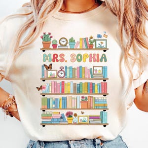 Custom Name Librarian Book Club PNG, Personalized Book Png, Book Png, Gift for book lover, Book club Png, Bookish Png, Bookworm Png