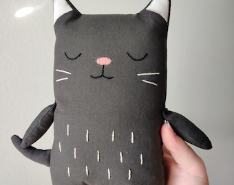Cat Plush Sewing Pattern: Beginner-Friendly Kitten Soft Toy (PDF Pattern