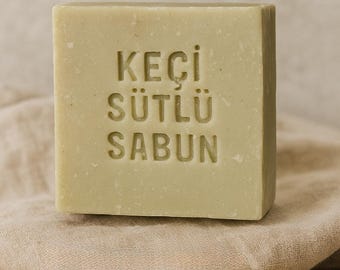 Goat Milk Soap Bar: Handcrafted Turkish Soap, Vitamin Rich, 4.5 oz