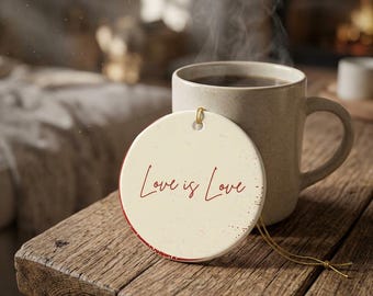 Queer Gender Pronouns He/Him She/Her They/Them He/Them She/Them Pride Month Gifting Holiday Ornaments For Inclusive Holiday Decor