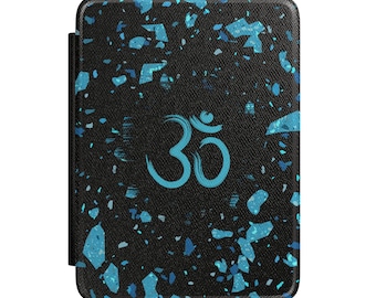 Modern Style Om Symbol Kindle Case Meditative Gift For Yoga Teacher