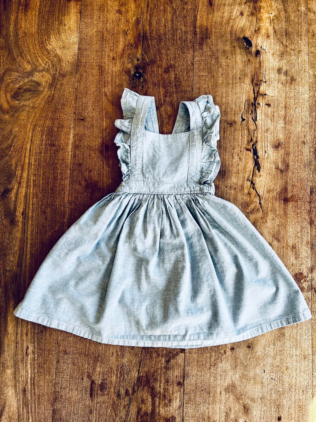 Ruffled Collar Pinafore main image 1