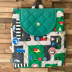 Sac à dos école maternelle - upcycling