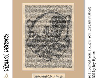 Before I Formed You, I Knew You (matted)