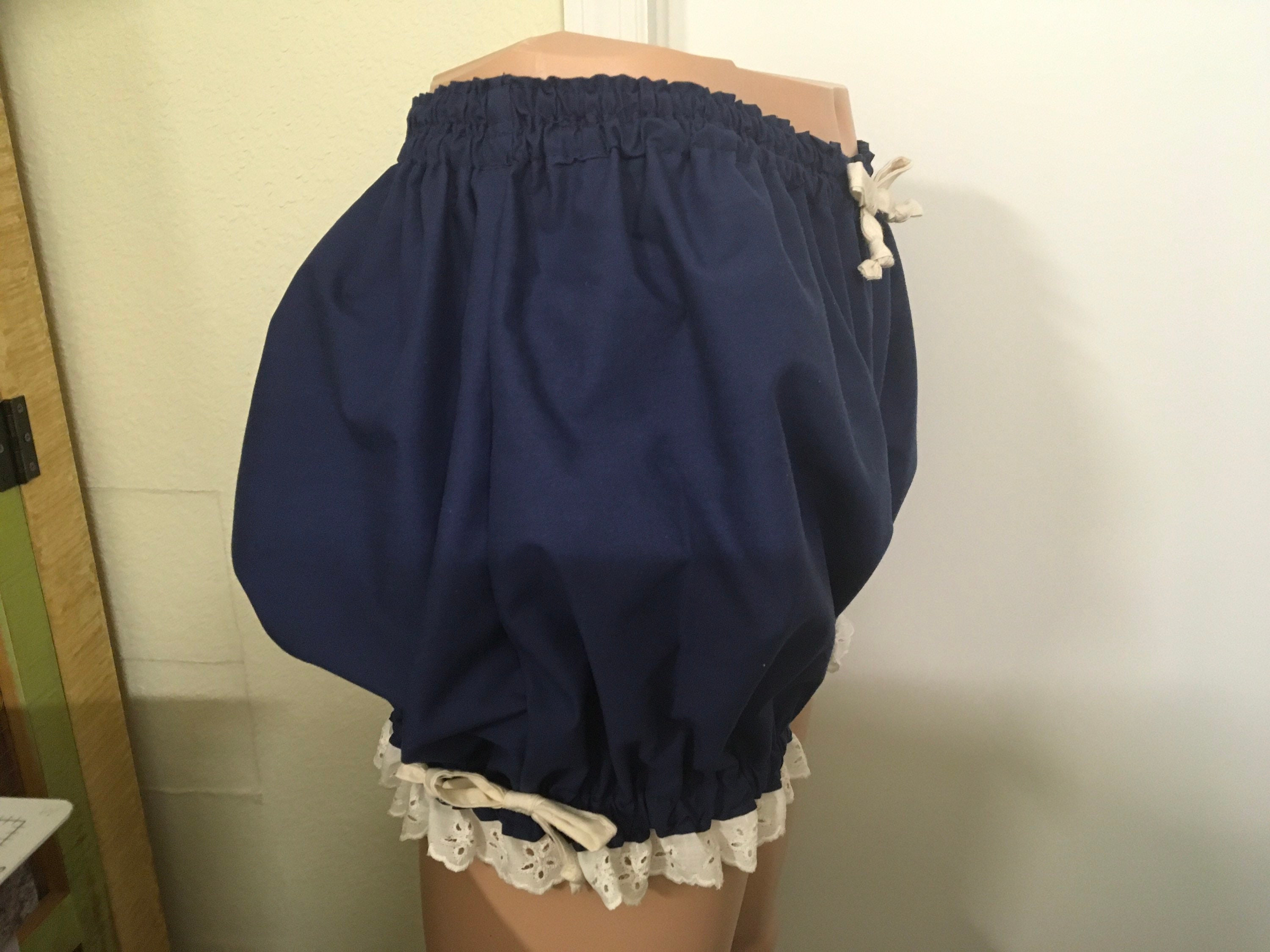 ALL SIZES Womens Navy Blue Bloomers Adult Bloomers Costume Etsy