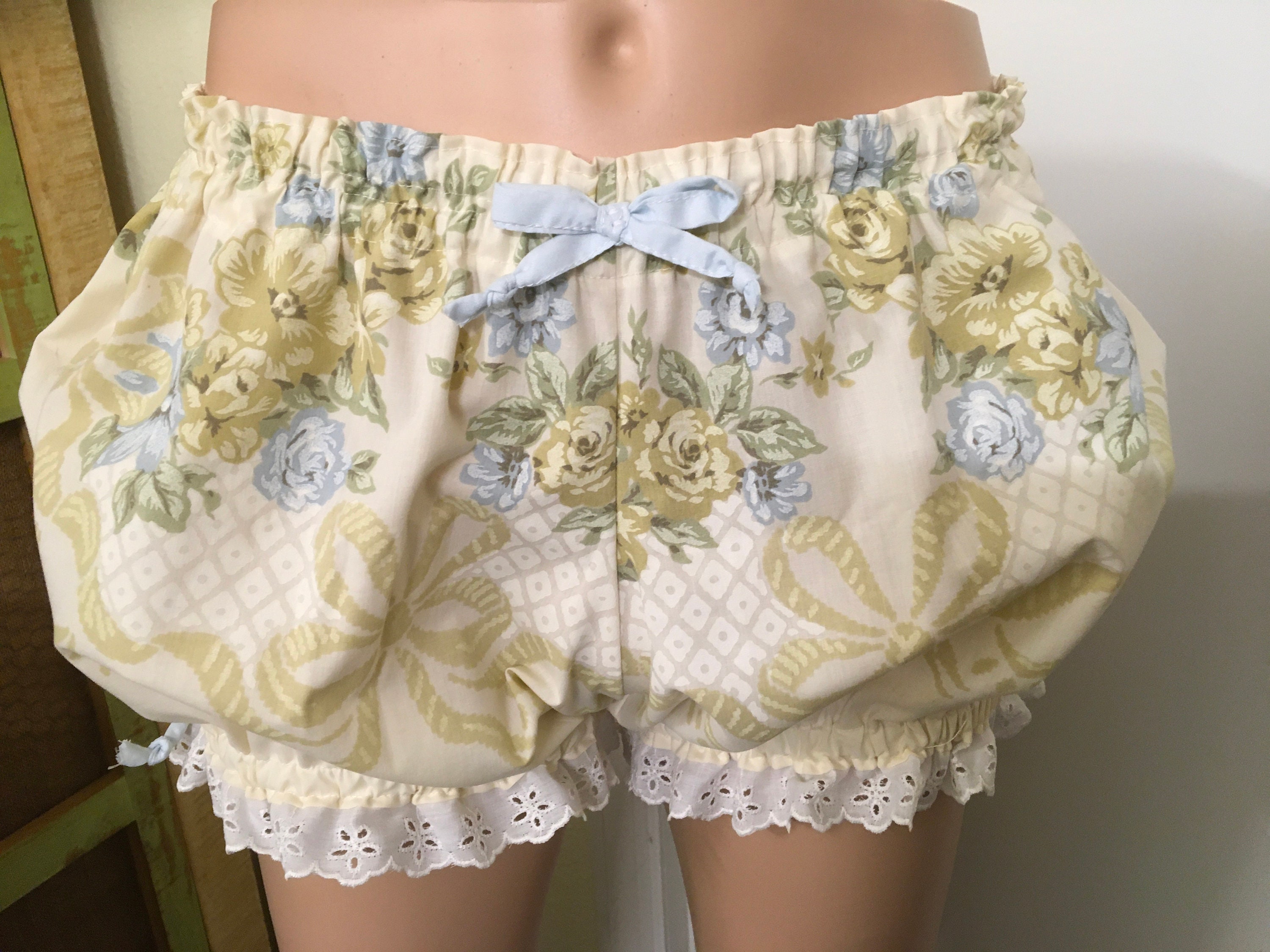 Small Bloomers Adult Bloomers Womens Bloomers Cream with Etsy