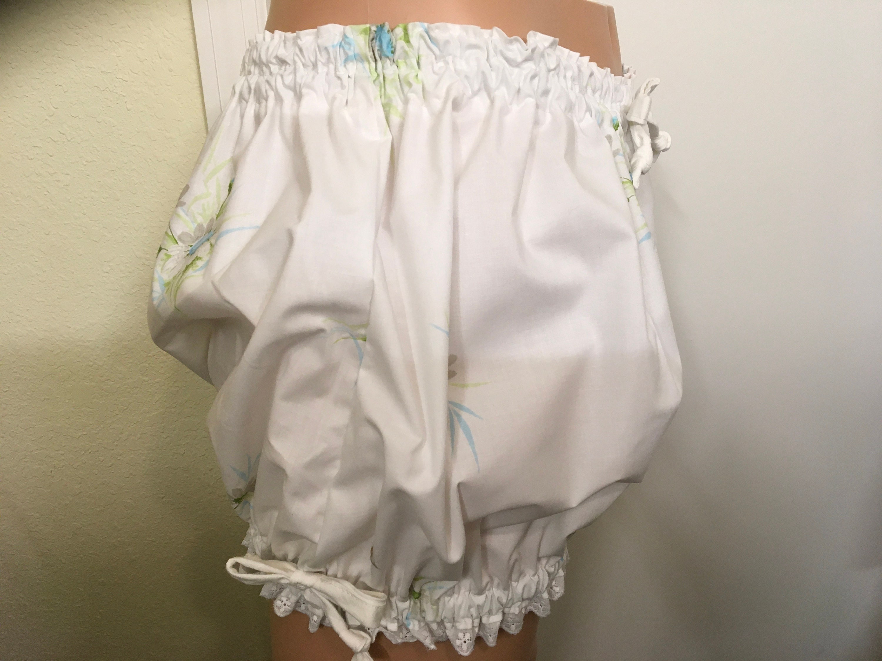 ALL SIZES Bloomers Adult Bloomers Womens Bloomers White Etsy
