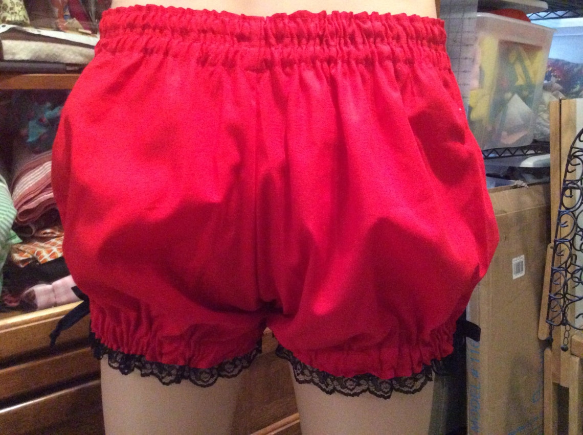 Bloomers Plus Extra Large Red Bloomers Adult Bloomers Etsy