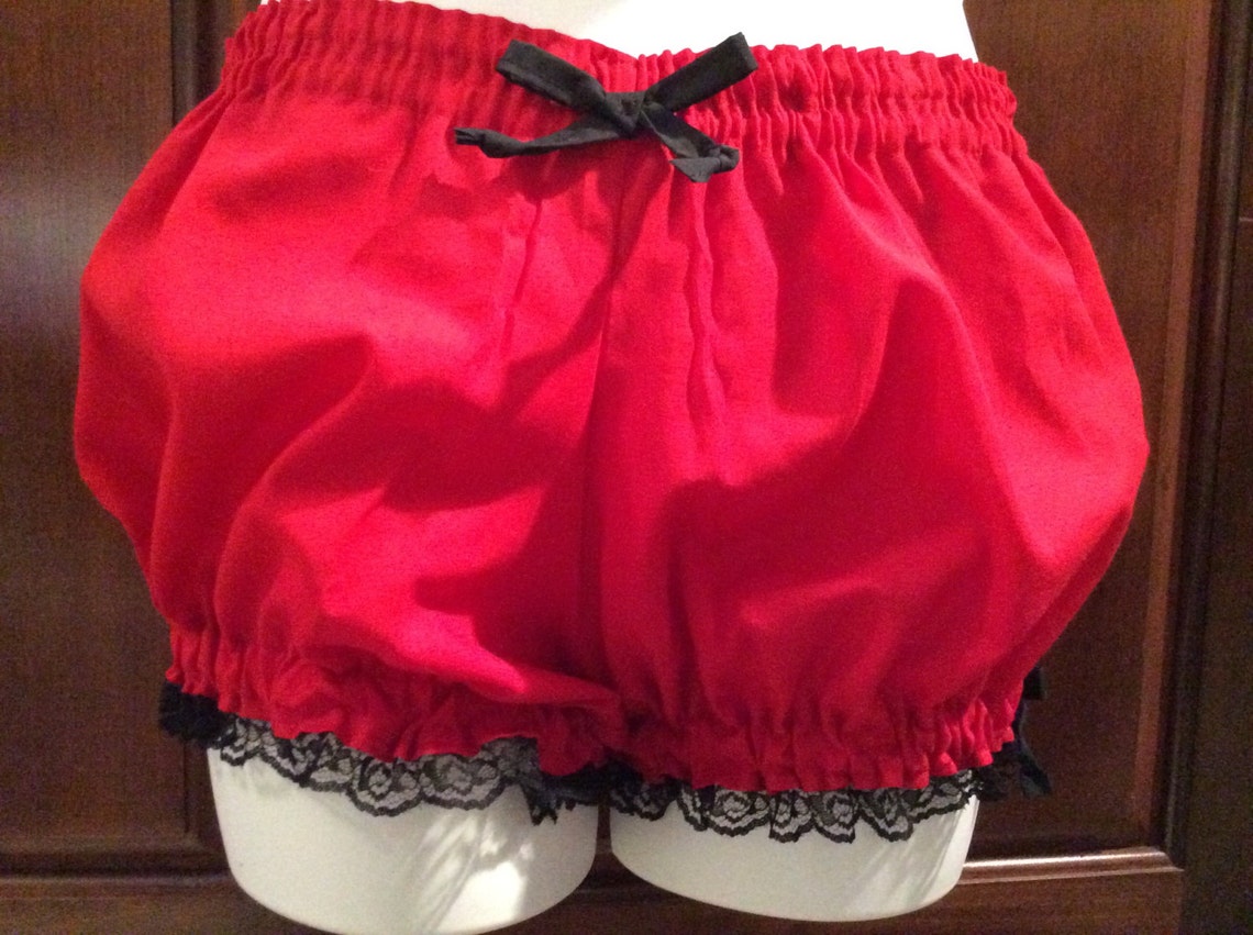 Bloomers Plus Extra Large Red Bloomers Adult Bloomers Etsy