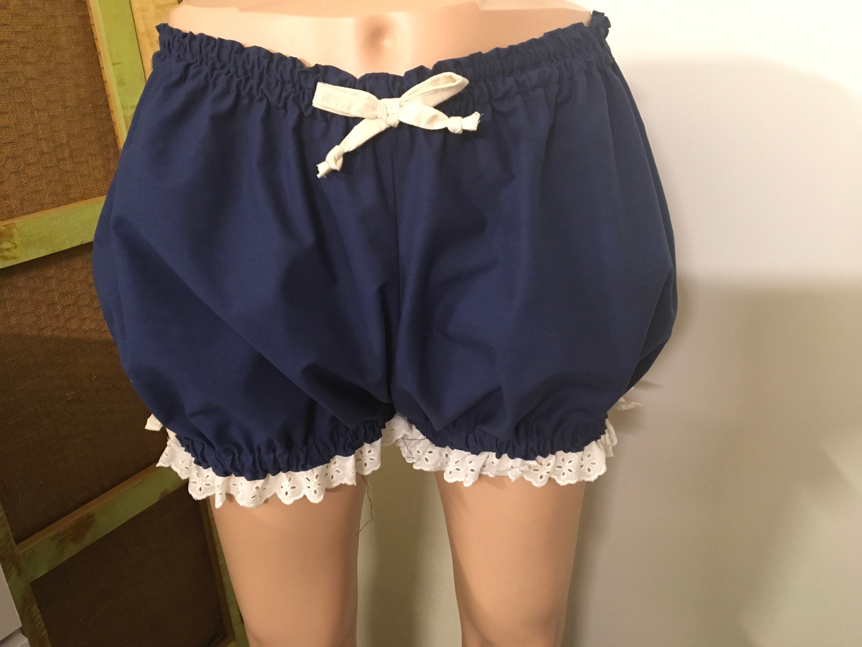 ALL SIZES Womens Navy Blue Bloomers Adult Bloomers Costume Etsy