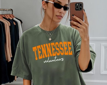 Maglietta del Tennessee, Maglietta Comfort Colors Tennessee Volunteer, Maglione da football, Maglietta da tifoso del Tennessee, Università del Tennessee del 1994, Maglietta dello Stato