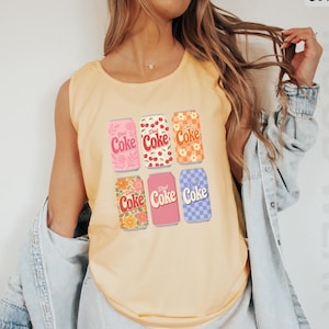 Débardeur Comfort Colors® DIET COKE Lover, Cigarette Pass Me A Fridge