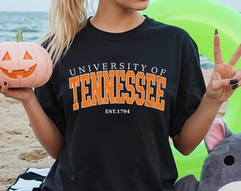 Tennessee Comfort Colors T-shirt, Tennessee Graphic Tee, Sport Shirts, Tennessee T-shirts, Tennessee Travel Gift, Tennessee Game Day Shirt