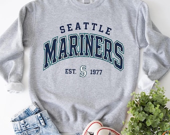 Seattle Baseball Sweatshirt, Seattle Sunday Baseball T-shirt, Seattle Fan Gift, Retro Seattle Baseball Sweatshirt Seattle Hoodie