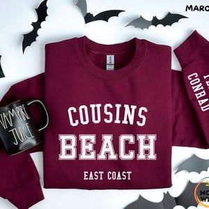 Cousins Beach Custom Sweatshirt, The Summer I Turned Pretty Hoodie, Cousins Beach, summer i turned pretty sweatshirt, Team Conrad Shirt