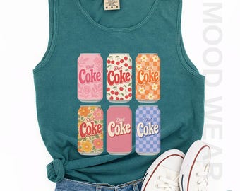 Comfort Colors® DIET COKE Lover Tank Top, Pass Me A Fridge Cig