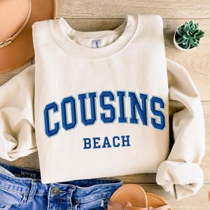 Cousins Beach Sweatshirt, The Summer I Turned Pretty Hoodie, Cousins Beach, summer i turned pretty sweatshirt, Team Conrad Shirt, DTF Print