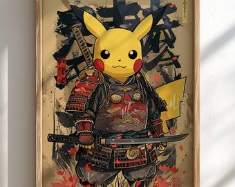 ゼルダ x ピカチュウ ポスター - ポケモン アート プリント | ポケモン