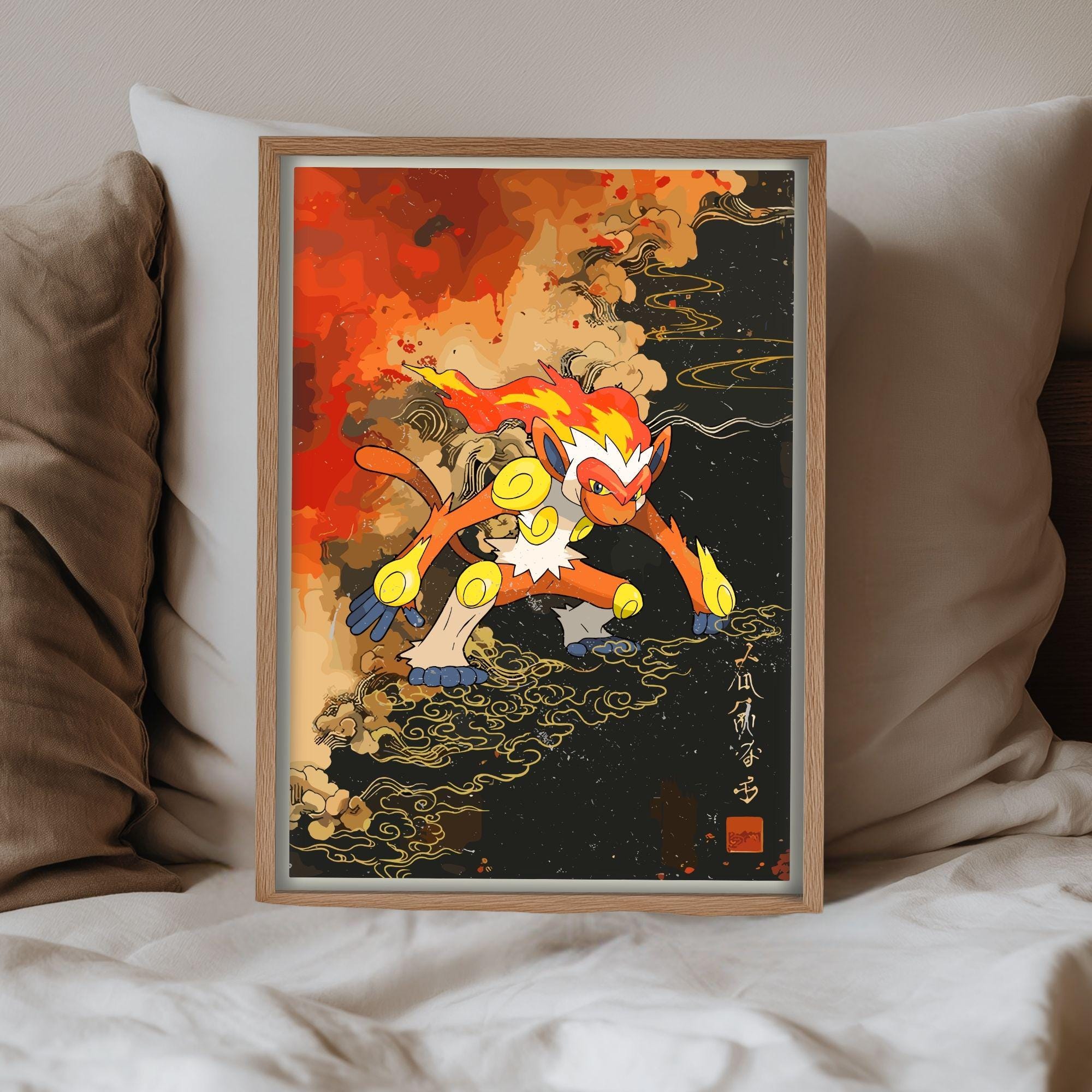 Chimchar art - Etsy 日本
