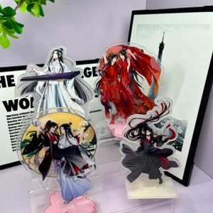 Mo Dao Zu Shi Acrylic Stand: Wei Wuxian & Lan Xichen Anime Figure