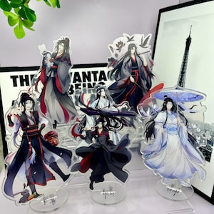 Mo Dao Zu Shi Acrylic Stand: Wei Wuxian & Lan Xichen Anime Figure