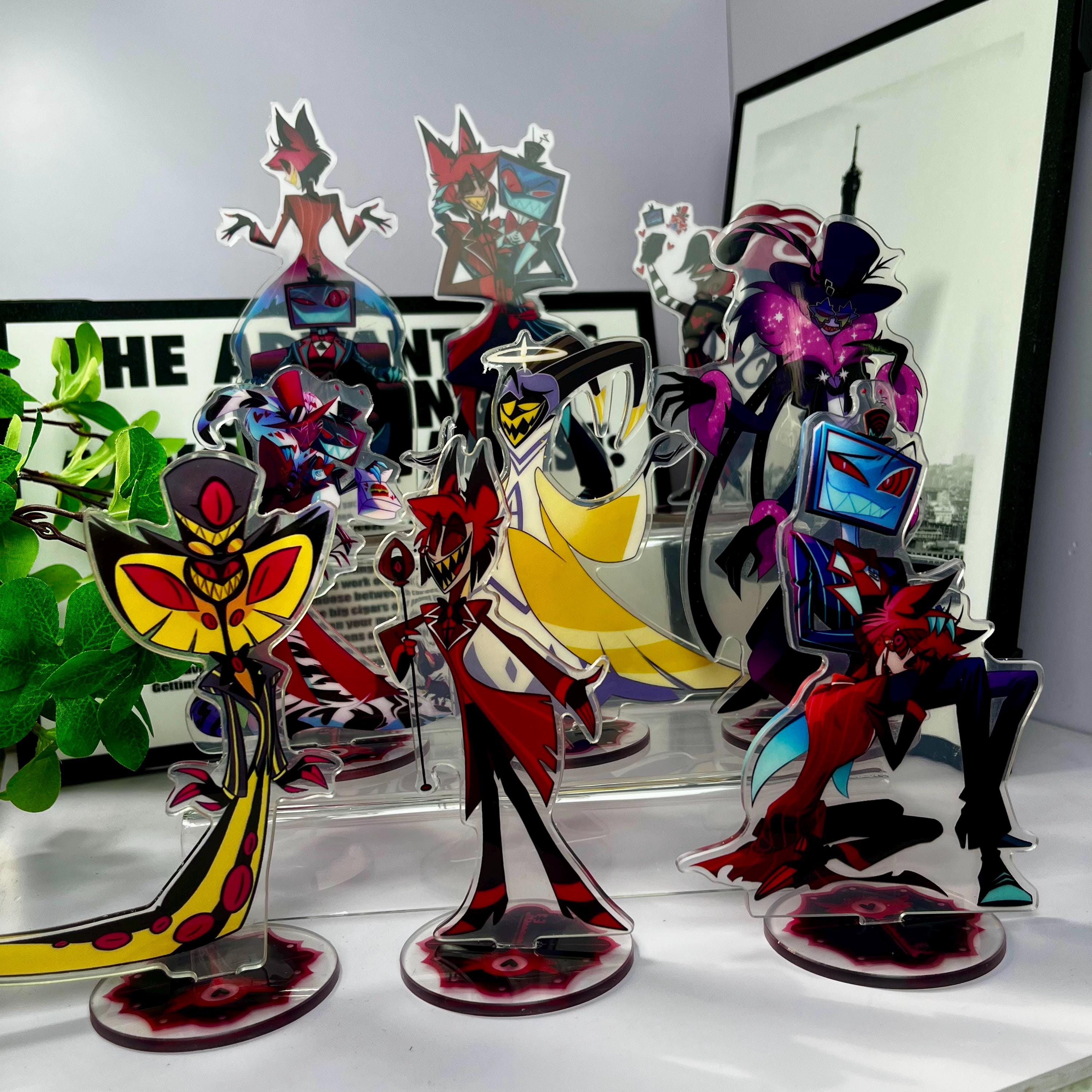 Hazbin hotel acrylic stand - Etsy 日本