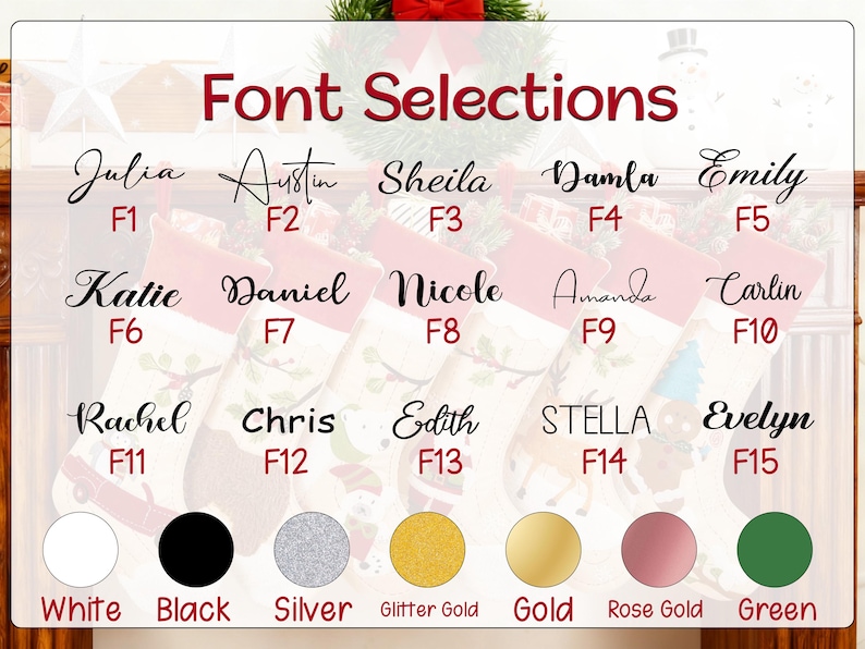 2025 Personalized 3D Christmas Stockings, Custom Family Stockings With ...