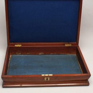 Antique Wooden Collector&#39;s Box | Rosewood Keepsake Chest | Vintage Storage Crate | Very Good Condition | Decorative Display
