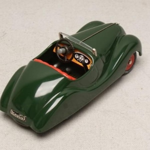 Schuco Akustico Original Replica Wind-Up Tin Toy Car | Collectable Vintage-Style German Automobile with Original Box | Excellent Condition